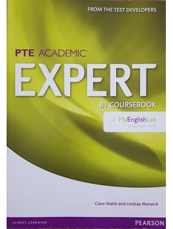 PTE Academic Expert B1 Coursebook and MyEnglishLab