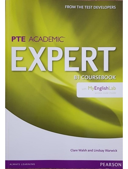 PTE Academic Expert B1 Coursebook and MyEnglishLab