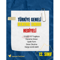 Türkiye Geneli Deneme Sınavı (TGS) - 12. Sınıf + 10'lu YDT BOX SET
