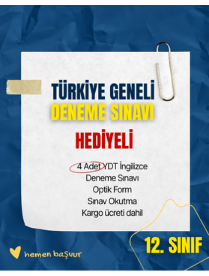 Türkiye Geneli Deneme Sınavı (TGS) - 12. Sınıf + 10'lu YDT BOX SET